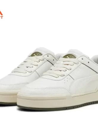 کفش مردانه PUMA CA Pro Sport Sneakers 'Warm White Dark Olive' 393282-02